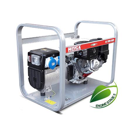 Generator de curent MOSA GE 7000 HBM, max.6000W, 230V, motor pe benzina Honda GX390 11.7CP