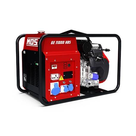 Generator de curent MOSA GE 11000 HBS - AVR, 230V, max. 9900W, motor pe benzina Honda GX630 20CP