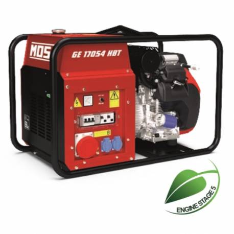 Generator de curent MOSA GE 15000 HBM - AVR, max.12.6kW, motor pe benzina Honda i-GX800 25CP