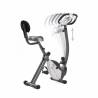 Bicicleta de exercitii TOORX BRX COMPACT MFIT, volata 6kg, max.100kg