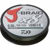 Fir textil DAIWA J-Braid x8 300m, 0.20mm, 13kg, verde