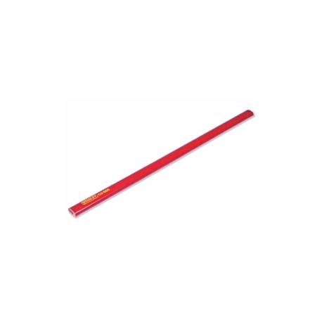 Creion tamplarie(rosu) mina tip HB 176mm, STANLEY 1-03-850