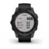 Ceas GARMIN fēnix 7 Sapphire Solar Titan DLC Black cu brăţară neagră 47mm