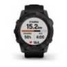 Ceas GARMIN fēnix 7X Sapphire Solar Titan DLC Black cu brăţară neagră 51mm