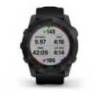 Ceas GARMIN fēnix 7X Sapphire Solar Titan DLC Black cu brăţară neagră 51mm