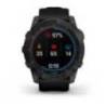 Ceas GARMIN fēnix 7X Solar Slate Grey cu curea neagră 51mm