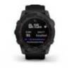 Ceas GARMIN fēnix 7X Solar Slate Grey cu curea neagră 51mm