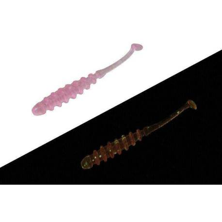 Shad JACKALL Tidebeat 1.5", 3.8cm, culoare Okiami Glow Crush, 10bucl/plic