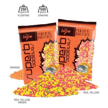 Aditiv CARP ZOOM Superb British Bread Crumbs Sinking 250g Red-Yellow