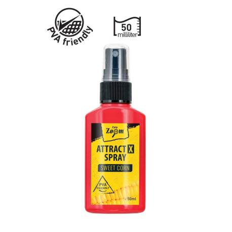 Atractant CARP ZOOM AttractX Spray 50ml Worm Extract / Viermi