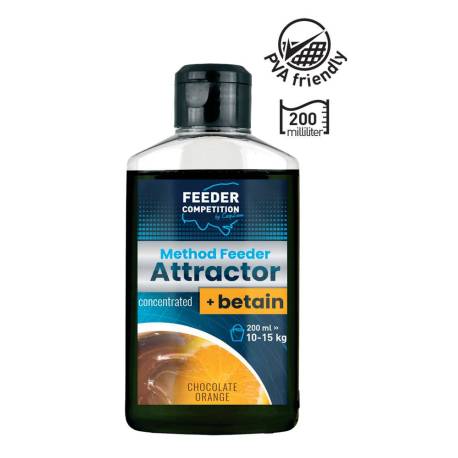 Aditiv CARP ZOOM Method Feeder Attractor + Betaine 200ml Chocolate-Orange