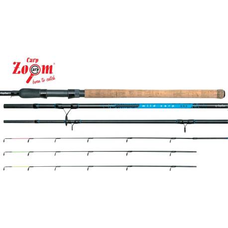 Lanseta CARP ZOOM Wild Carp Feeder 3.60m, 150g, 3 tronsoane 3 varfuri