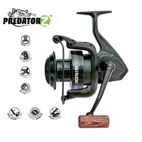 Mulineta somn PREDATOR-Z Monster 10000FD, 6+1BB, 0.40mm/260m, 4.8:1