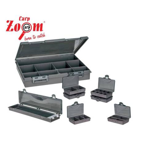 Kit cutii CARP ZOOM Tackle Box 7+1, 36x29x6cm