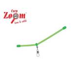 Tub antitangle cu vartej CARP ZOOM 15cm, plastic, 4 buc/plic