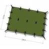 Tenda DD HAMMOCKS Taro S Olive Green 2.8mx1.5m - 0610370637272