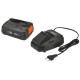 Set incarcare cu incarcator rapid 1830AL+ ACCU P4A PBA 18V/45