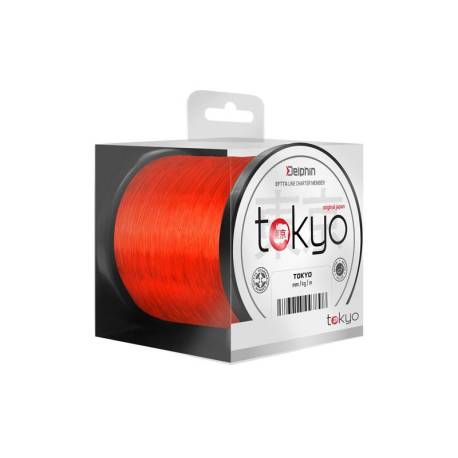 Fir monofilament DELPHIN Tokyo portocaliu, 0.261mm, 12lbs, 300m