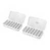 Cutie pentru accesorii DELPHIN TBX Duo 195-14P, 19.5x12x3.6cm