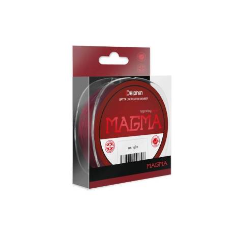 Fir monofilament DELPHIN Magma visiniu, 0.165mm, 5.6lbs, 300m