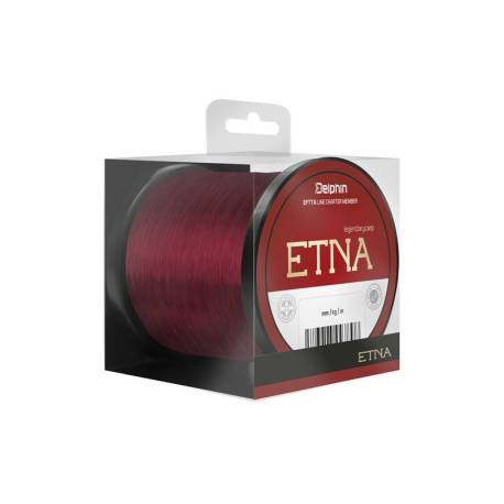 Fir monofilament DELPHIN Etna, rosu, 0.286mm, 14lbs, 600m