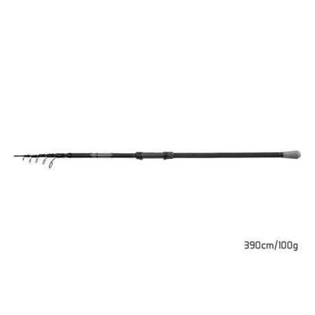 Lanseta telescopica DELPHIN LYCAN TeleFeeder 3.90m, 100g, 3 varfuri