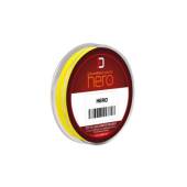 Leader textil DELPHIN Hero 4 galben fluo, 0.18mm, 12.3kg, 15m