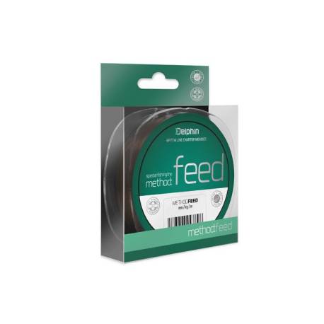 Fir monofilament DELPHIN Method Feed 200m, maro, 0.16mm, 5.3lbs