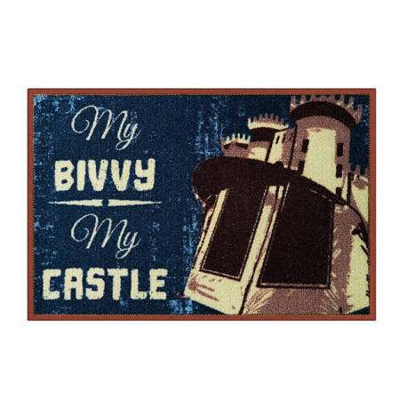 Covor DELPHIN My Bivvy My castle, 60x40cm