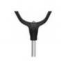 Minciog telescopic DELPHIN, conector V din metal, 40x40cm, 2 tronsoane, 1.50m