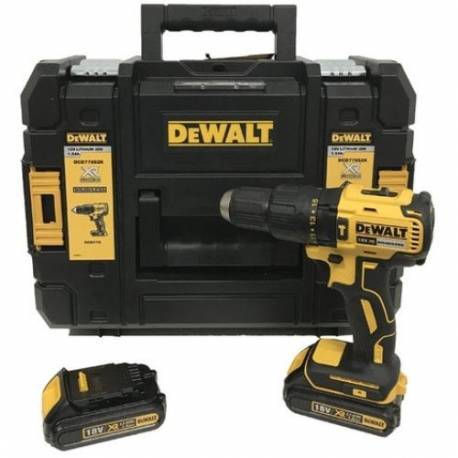 Masina de gaurit si insurubat DeWALT DCD778S2K-QW cu acumulator Li-Ion ,1.5Ah, 18V