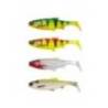 Naluci SAVAGE GEAR 3D River Roach 8cm, 5g, Dark Water Mix, 4 buc/plic