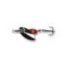 Lingurita rotativa BERTI Axat Pro 1 4.6g, Nickel/Rosu