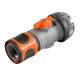 Conector pentru furtun cu supapă de control 19 mm (3/4) / 16 mm (5/8)