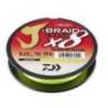 Fir textil DAIWA J-Braid Grand X8E Chartreuse 270m, 0.10mm, 7.0kg