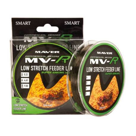 Fir monofilament MAVER MV-R Low Stretch Feeder Line, 300m, 0.24mm