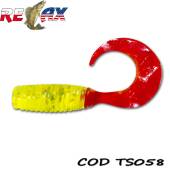 Grub RELAX Twister Standard 4cm, culoare TS058, 8buc/plic