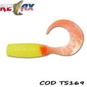 Grub RELAX Twister Standard 4cm, culoare TS169, 8buc/plic