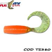 Grub RELAX Twister Standard 4cm, culoare TS380, 8buc/plic
