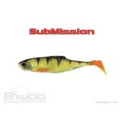 Shad BIWAA Submission 4", 10cm, culoare 75 Ghost Perch, 4buc/plic