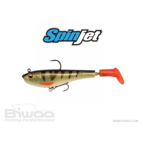 Swimbait BIWAA Spinjet 6" 15cm, 43g, culoare 28 Gold Perch