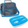 Set geanta frigorifica si lunch box SPOKEY, 23.5x13.5x18cm, 1.5 - 2L