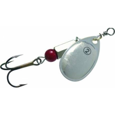 Lingurita rotativa P&M Spinner Rapide S 0 Silver 2.95g