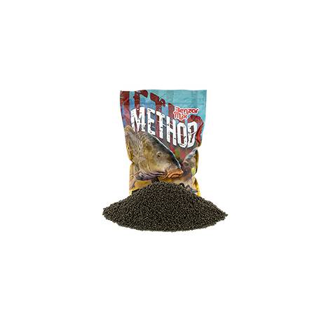 Pelete BENZAR MIX Method 2mm Black Halibut 800g