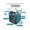 Generator invertor KONNER & SOHNEN KS 3100iG S, 3.1kW, benzina/GPL, 4.6CP, monofazat, silentios