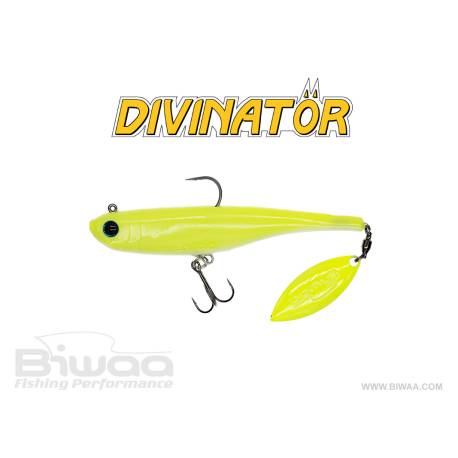 Swimbait BIWAA Divinator Junior 14cm, 22g, culoare 103 UV Demon Chart
