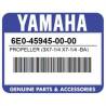 Elice aluminiu cu 3 pale YAMAHA 7 1/4" x 7 1/4" - BA (6E0-45945-00-00)