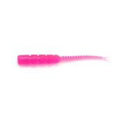 Vierme MUSTAD Aji Micro Bachi 5cm, culoare UV Clear Pink, 15buc/plic