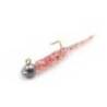 Vierme MUSTAD Aji Micro Bachi 5cm, culoare Orange Glow Glitter, 15buc/plic