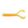 Vierme MUSTAD Aji Micro Chiki 4.3cm, culoare Orange Glow Glitter, 12buc/plic